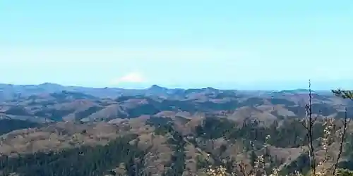 青麻三光神社の景色