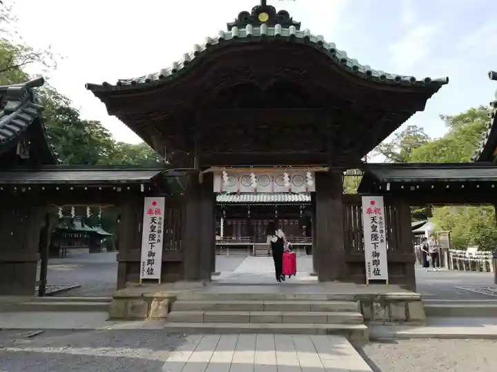 三嶋大社の山門・神門