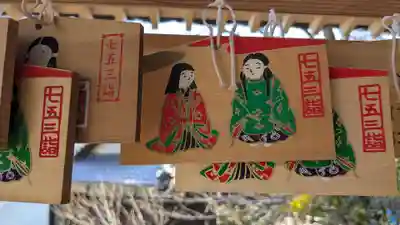 湊三嶋大明神社の絵馬