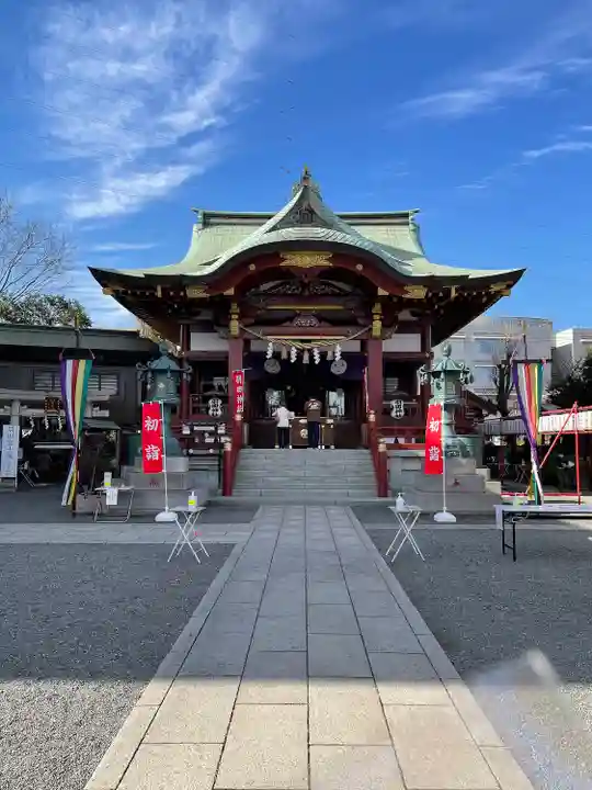 羽田神社の本殿・本堂