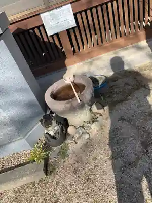 護国寺の手水舎