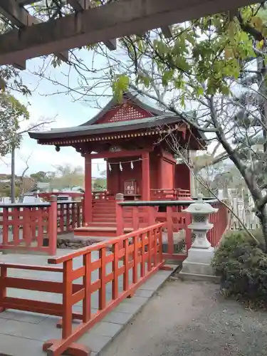 旗上弁財天社の本殿・本堂