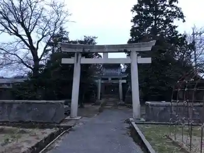 夛伎奈弥八幡神社の鳥居