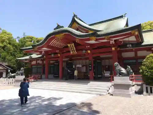 西宮神社の本殿・本堂