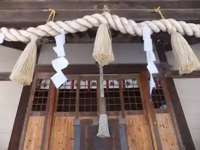 朝里神社の本殿・本堂