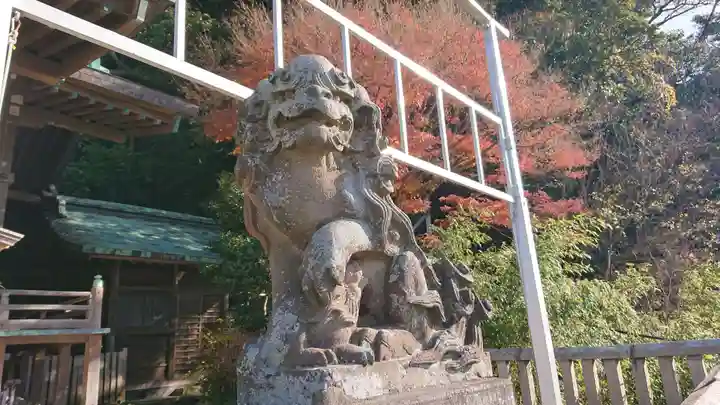 叶神社(東叶神社)の狛犬