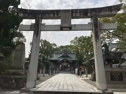 本渡諏訪神社の鳥居