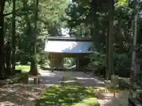 桙衝神社の山門・神門