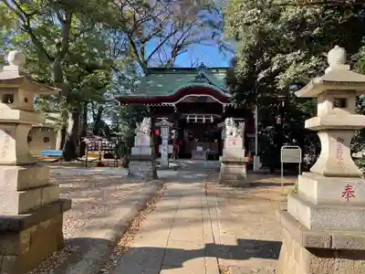 駒繋神社の本殿・本堂