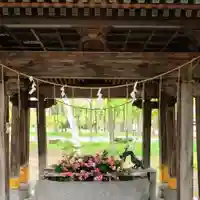 彌彦神社 (伊夜日子神社)の手水舎