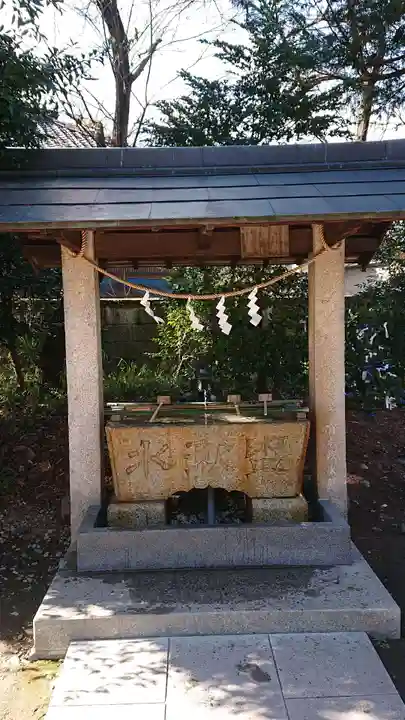 星宮神社の手水舎