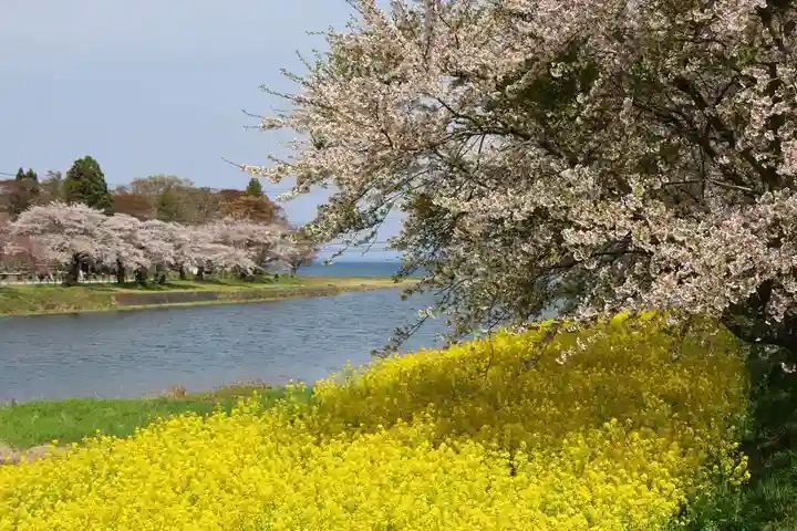 鏑箭神社の周辺