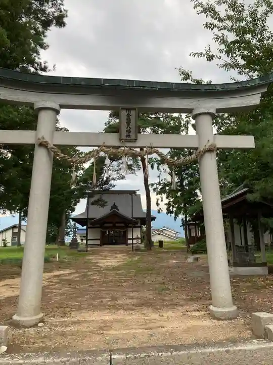 川合鶴宮八幡社(長野県)