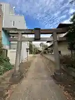 下石原八幡神社の鳥居