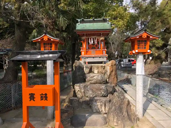 服織神社(真清田神社境内社)の末社・摂社
