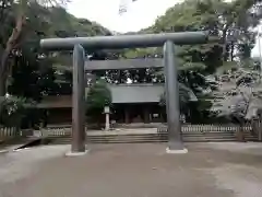 埼玉縣護國神社の鳥居