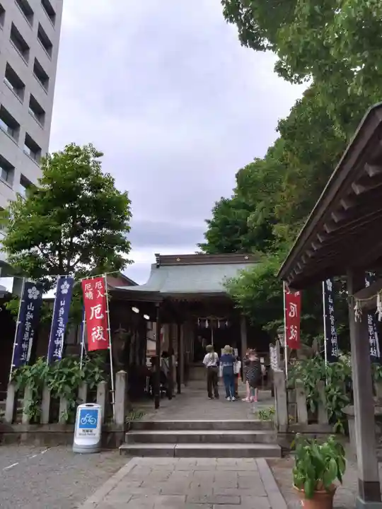 山崎菅原神社の本殿・本堂