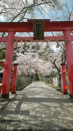 射手神社の鳥居