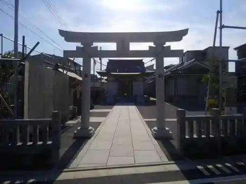 柳野稲荷神社の鳥居