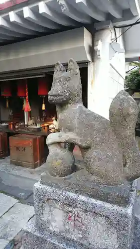 開運出世稲荷(延命院境内社)の狛犬