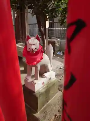 鐘塚稲荷神社の狛犬