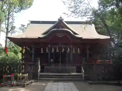 飯香岡八幡宮の本殿・本堂