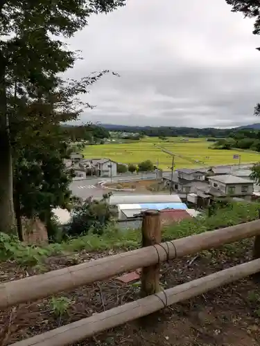 田村神社の景色