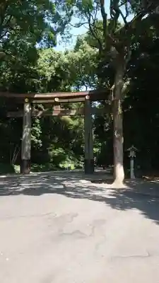 明治神宮の鳥居