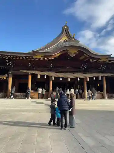 寒川神社の本殿・本堂