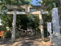 長島八幡神社の鳥居