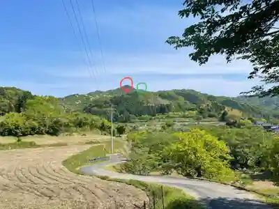 降松神社の周辺