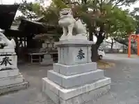 飛幡八幡宮の狛犬