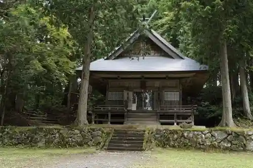 戸隠神社火之御子社の本殿・本堂