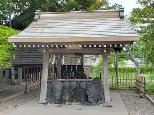 湯倉神社の手水