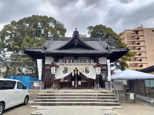 廣瀬神社の本殿