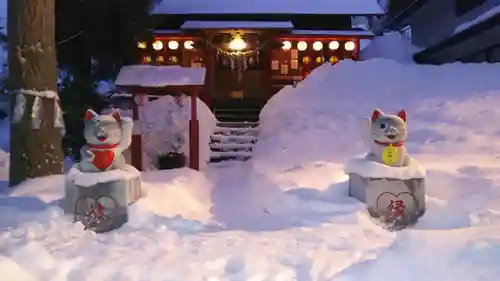 鹿角八坂神社の本殿