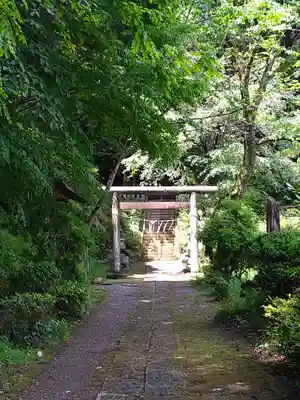 塩船神明社の鳥居