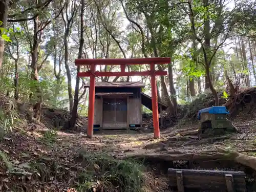 月夜見神社の鳥居