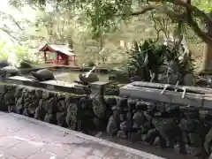 小倉神社の手水