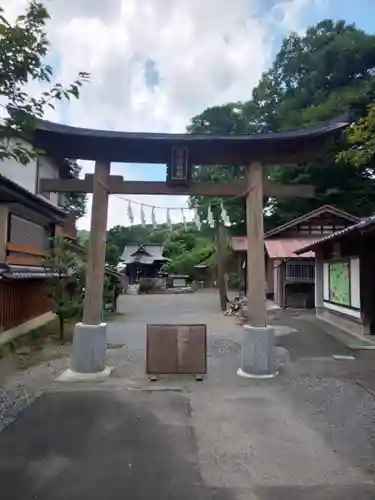 国神神社の鳥居