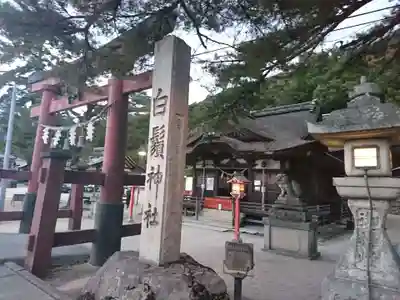 白鬚神社の鳥居