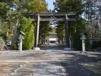 山梨縣護國神社の鳥居