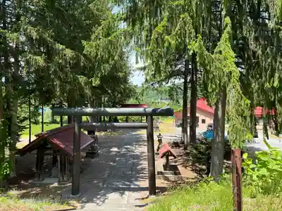 喜茂別神社の鳥居