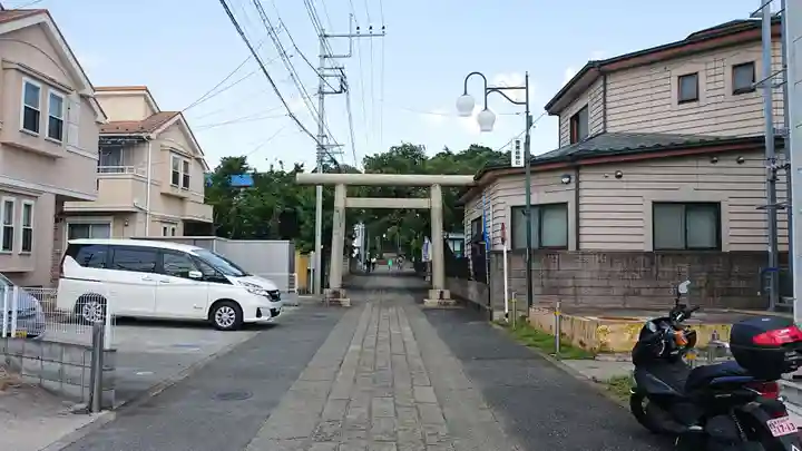 豊鹿嶋神社の鳥居