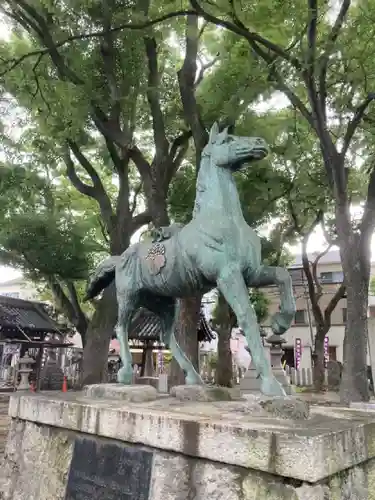 神須牟地神社の狛犬