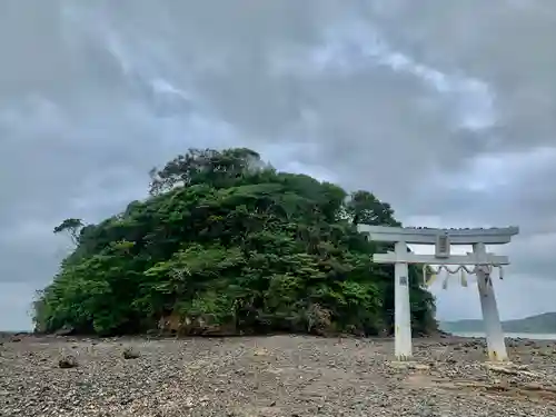 小島神社の鳥居