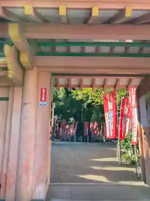 楠珺社（住吉大社末社）の山門・神門