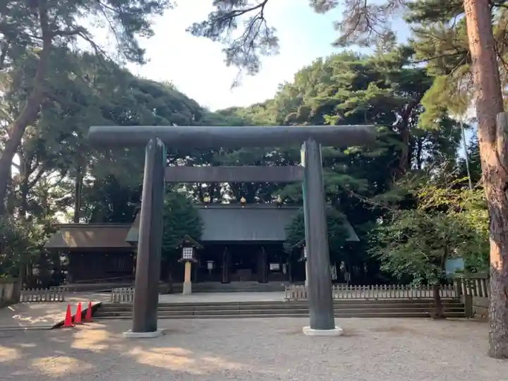 埼玉縣護國神社の鳥居