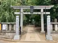 大泉諏訪神社の鳥居