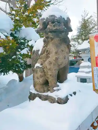 札幌村神社の狛犬